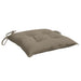 Perne de scaun, 2 buc., gri taupe, 40x40x7 cm, textil oxford - WALTI WALTI