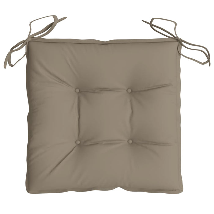 Perne de scaun, 6 buc., gri taupe, 40x40x7 cm, textil oxford - WALTI WALTI