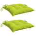 Perne de scaun, 2 buc., verde aprins, 40x40x7 cm, textil oxford - WALTI WALTI