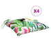 Perne pentru scaun 4 buc. multicolor 40x40x7 cm material textil - WALTI WALTI