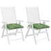 Perne de scaun, 2 buc., 40x40x7 cm, textil, model frunze - WALTI WALTI
