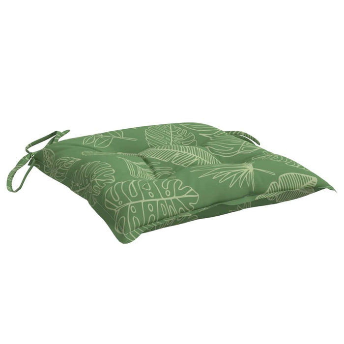 Perne de scaun, 2 buc., 40x40x7 cm, textil, model frunze - WALTI WALTI