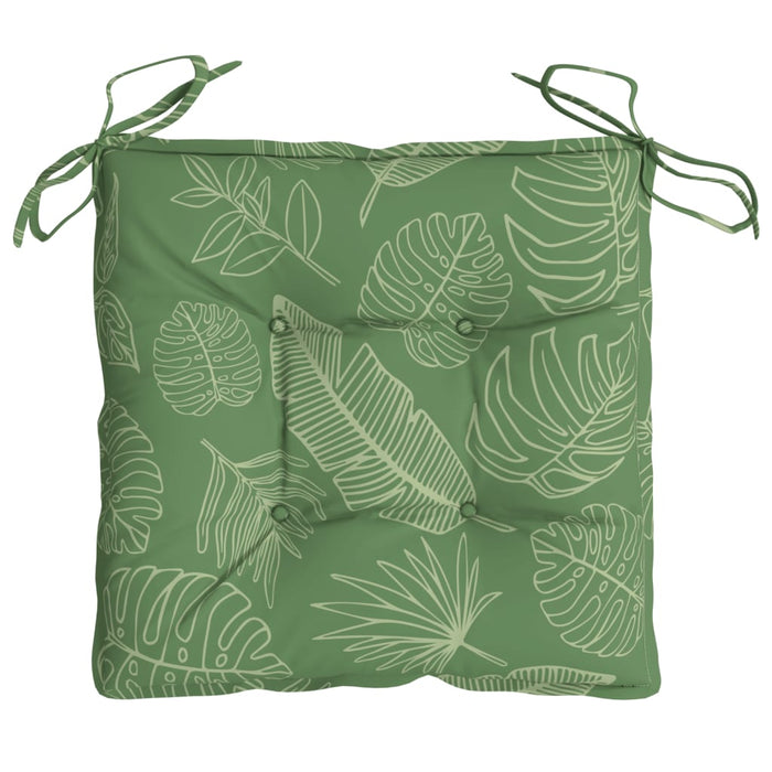 Perne de scaun, 2 buc., 40x40x7 cm, textil, model frunze - WALTI WALTI
