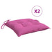 Perne de scaun, 2 buc., pink, 40x40x7 cm, material textil - WALTI WALTI