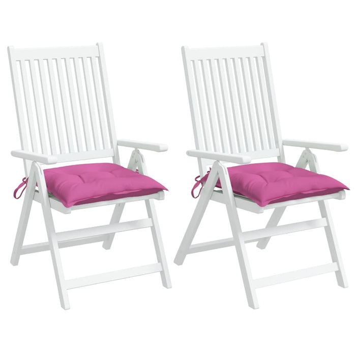Perne de scaun, 2 buc., pink, 40x40x7 cm, material textil - WALTI WALTI