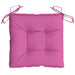 Perne de scaun, 2 buc., pink, 40x40x7 cm, material textil - WALTI WALTI