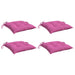 Perne pentru scaun, 4 buc., roz, 40x40x7 cm, material textil - WALTI WALTI