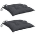 Perne de scaun, 2 buc., antracit, 50x50x7 cm, textil oxford - WALTI WALTI