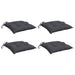 Perne de scaun, 4 buc., antracit, 50x50x7 cm, textil oxford - WALTI WALTI