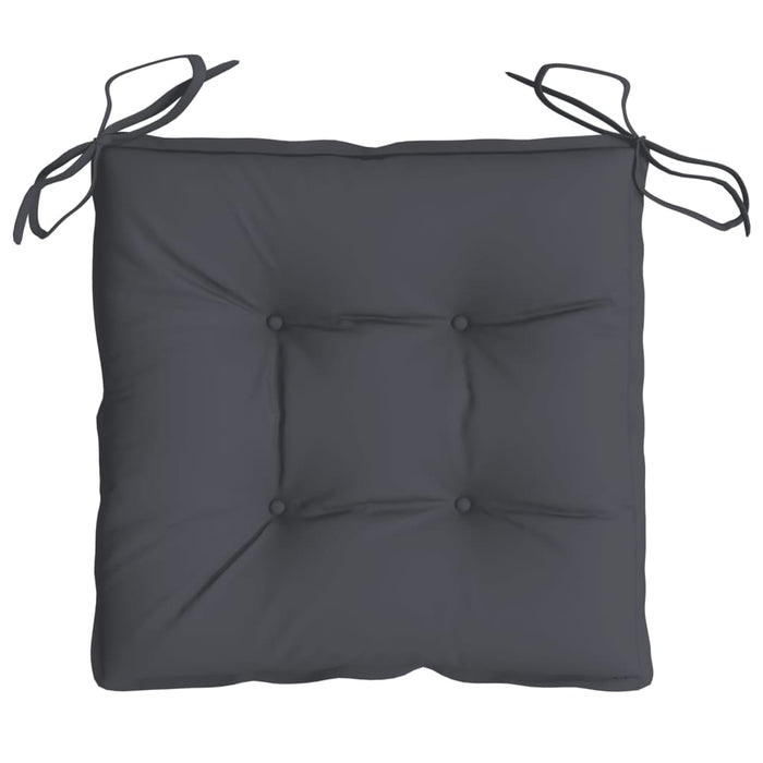 Perne de scaun, 4 buc., antracit, 50x50x7 cm, textil oxford - WALTI WALTI