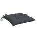 Perne de scaun, 6 buc., antracit, 50x50x7 cm, textil oxford - WALTI WALTI