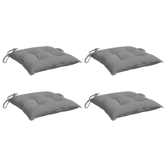 Perne de scaun, 4 buc., gri, 50x50x7 cm, textil oxford - WALTI WALTI