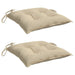 Perne de scaun, 2 buc., bej, 50x50x7 cm, textil oxford - WALTI WALTI