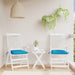 Perne de scaun 2 buc. albastru deschis 50x50x7 cm textil oxford - WALTI WALTI