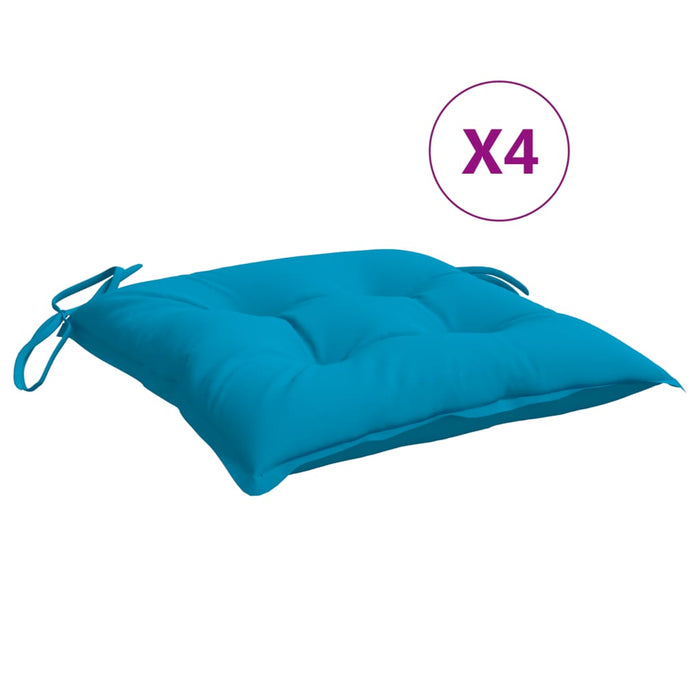 Perne de scaun 4 buc. albastru deschis 50x50x7 cm textil oxford - WALTI WALTI