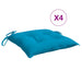 Perne de scaun 4 buc. albastru deschis 50x50x7 cm textil oxford - WALTI WALTI