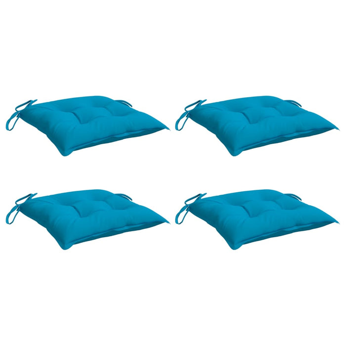 Perne de scaun 4 buc. albastru deschis 50x50x7 cm textil oxford - WALTI WALTI