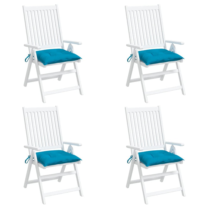 Perne de scaun 4 buc. albastru deschis 50x50x7 cm textil oxford - WALTI WALTI