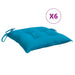 Perne de scaun 6 buc. albastru deschis 50x50x7 cm textil oxford - WALTI WALTI