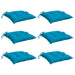 Perne de scaun 6 buc. albastru deschis 50x50x7 cm textil oxford - WALTI WALTI