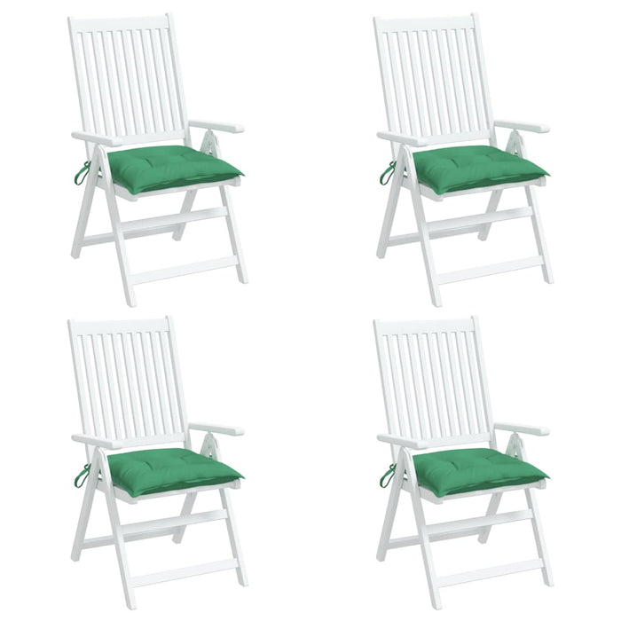 Perne de scaun, 4 buc., verde, 50x50x7 cm, textil oxford - WALTI WALTI