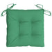 Perne de scaun, 4 buc., verde, 50x50x7 cm, textil oxford - WALTI WALTI