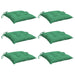 Perne de scaun, 6 buc., verde, 50x50x7 cm, textil oxford - WALTI WALTI