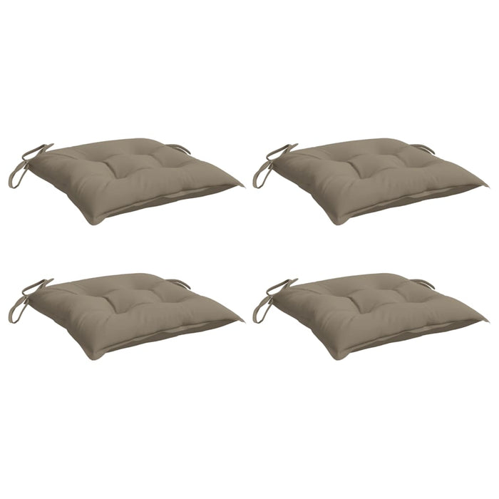 Perne de scaun, 4 buc., taupe, 50x50x7 cm, textil oxford - WALTI WALTI