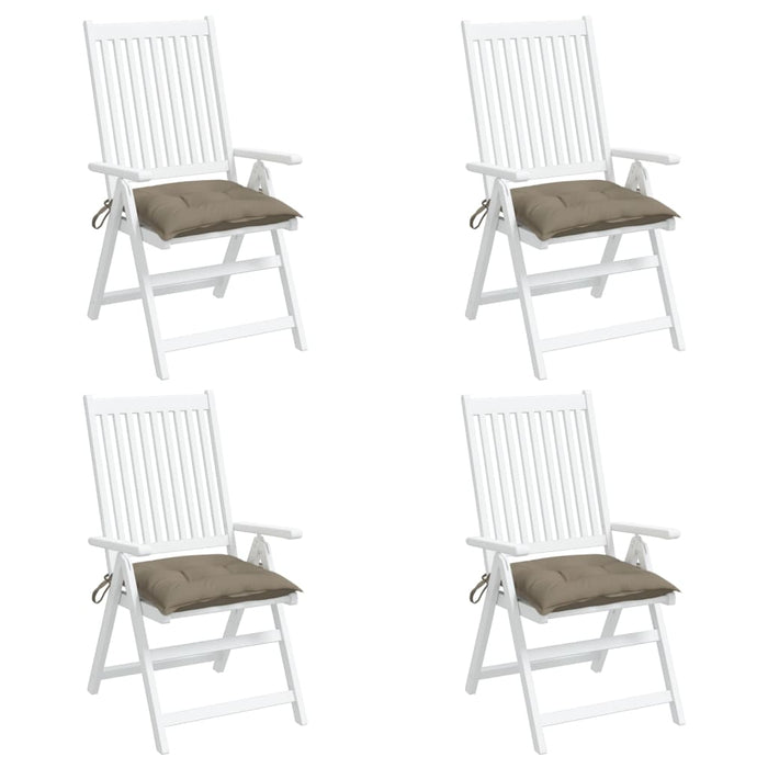 Perne de scaun, 4 buc., taupe, 50x50x7 cm, textil oxford - WALTI WALTI