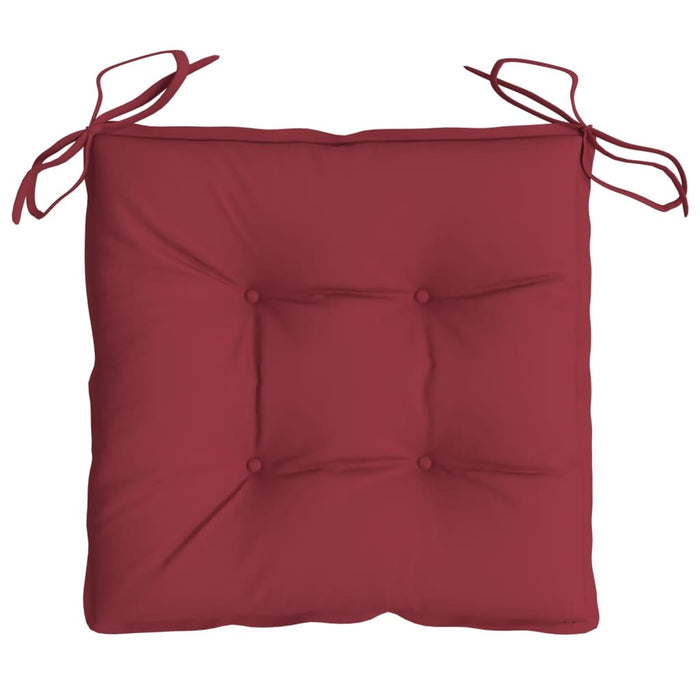 Perne de scaun, 4 buc., vin roșu, 50x50x7 cm, textil oxford - WALTI WALTI