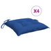 Perne de scaun, 4 buc., albastru, 50x50x7 cm, textil oxford - WALTI WALTI