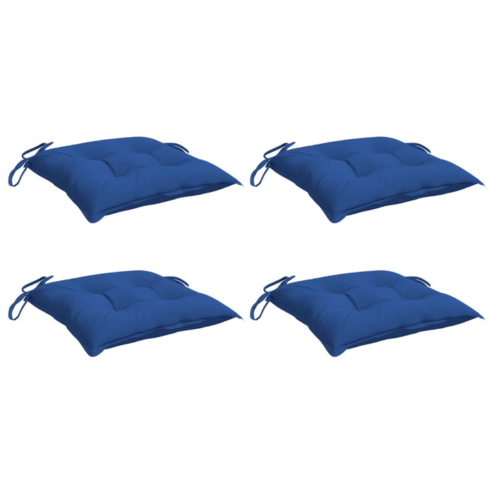 Perne de scaun, 4 buc., albastru, 50x50x7 cm, textil oxford - WALTI WALTI