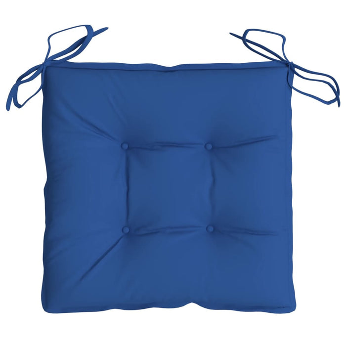Perne de scaun, 6 buc., albastru, 50x50x7 cm, textil oxford WALTI