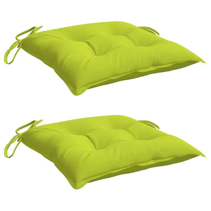 Perne de scaun 2 buc. verde deschis 50x50x7 cm textil oxford - WALTI WALTI