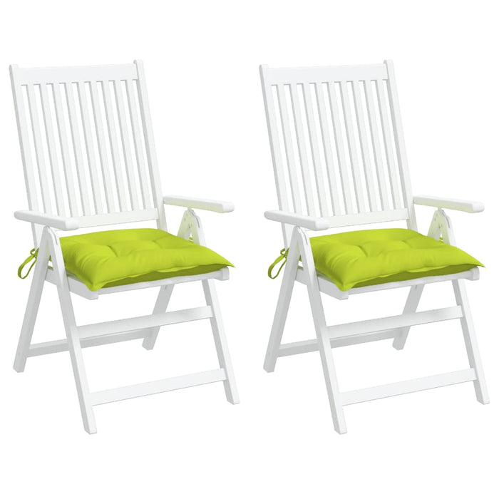 Perne de scaun 2 buc. verde deschis 50x50x7 cm textil oxford - WALTI WALTI