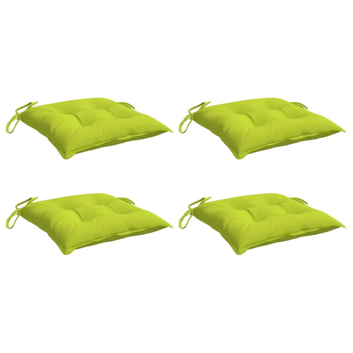 Perne de scaun 4 buc. verde deschis 50x50x7 cm textil oxford - WALTI WALTI