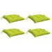 Perne de scaun 4 buc. verde deschis 50x50x7 cm textil oxford - WALTI WALTI