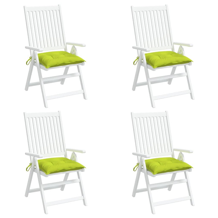 Perne de scaun 4 buc. verde deschis 50x50x7 cm textil oxford - WALTI WALTI