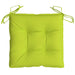 Perne de scaun 4 buc. verde deschis 50x50x7 cm textil oxford - WALTI WALTI