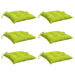 Perne de scaun 6 buc. verde deschis 50x50x7 cm textil oxford - WALTI WALTI
