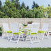 Perne de scaun 6 buc. verde deschis 50x50x7 cm textil oxford - WALTI WALTI