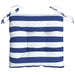 Perne de scaun, 6 buc., albastru&alb, 50x50x7 cm, textil oxford - WALTI WALTI