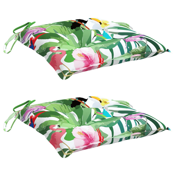 Perne de scaun, 2 buc., multicolor, 50x50x7 cm, textil oxford - WALTI WALTI