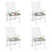 Perne de scaun, 4 buc., multicolor, 50x50x7 cm, textil oxford - WALTI WALTI