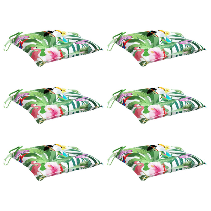 Perne de scaun, 6 buc., multicolor, 50x50x7 cm, textil oxford - WALTI WALTI
