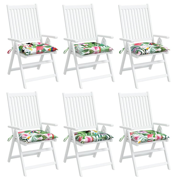 Perne de scaun, 6 buc., multicolor, 50x50x7 cm, textil oxford - WALTI WALTI