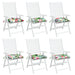 Perne de scaun, 6 buc., multicolor, 50x50x7 cm, textil oxford - WALTI WALTI