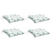 Perne de scaun, 4 buc., model frunze, 50x50x7 cm, textil oxford - WALTI WALTI
