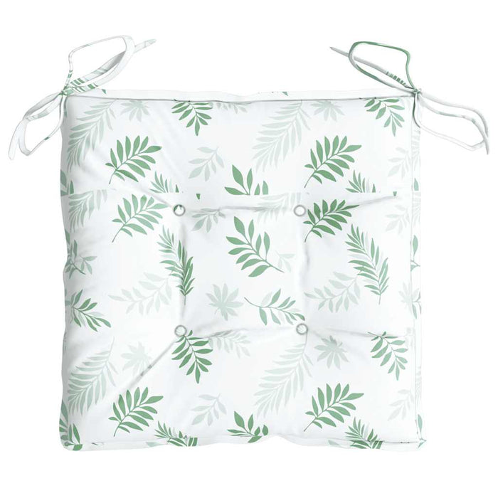 Perne de scaun, 4 buc., model frunze, 50x50x7 cm, textil oxford - WALTI WALTI