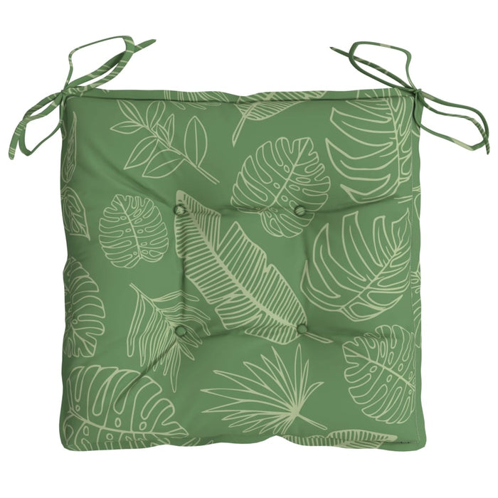 Perne de scaun, 2 buc., 50x50x7 cm, textil, model frunze - WALTI WALTI